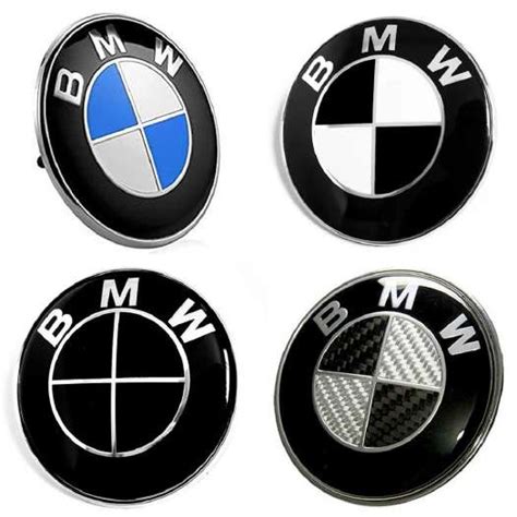 BMW kapoto ir bagažinės emblemos