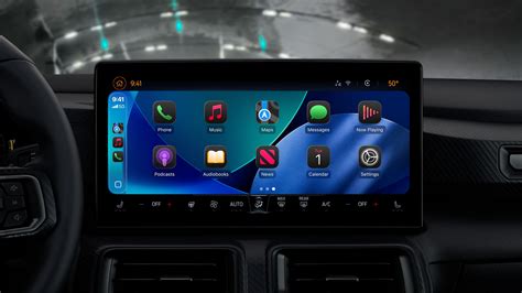 Apple CarPlay meniu ekrano nuotrauka