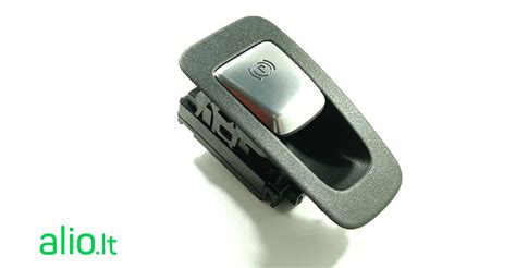 Renault Scenic 2 elektroninio rankinio stabdžio valdymo mygtukas