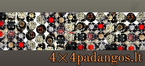 Visureigio (4x4) ratų ir pakabos patikros iliustracija