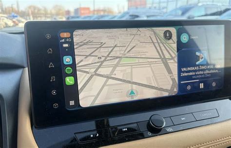 HERE navigacijos programėlės ekrano nuotrauka