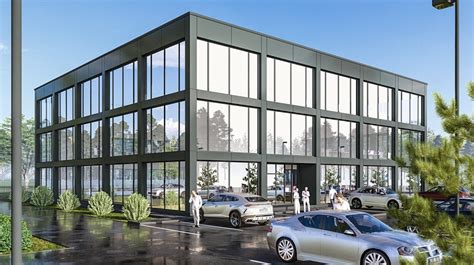 Landsbergio projektuoto „Ford“ fabriko vizualizacija