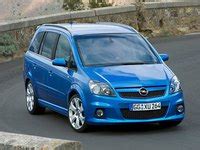 Opel Zafira skirtingų kartų palyginimas su kuro bako talpos nuorodomis