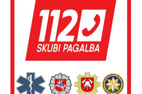 Pagalbos numerio 112 piktograma