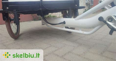 Tematinė nuotrauka: krovininis dviratis (cargo bike)