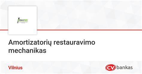 Infografika: Amortizatorių restauravimo procesas telsiai