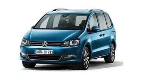 Nuotrauka išardyto Volkswagen Sharan automobilio