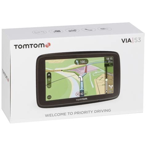 TomTom Via 53 GPS įrenginys