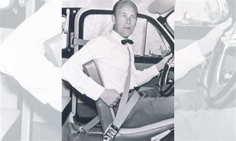 Nils Bohlin scheminis trijų taškų saugos diržo brėžinys