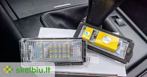 schema: LED lemputės montavimo vietos BMW E46 galiniame dangtyje
