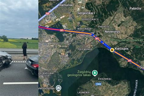 Eismo spūstys autostradoje
