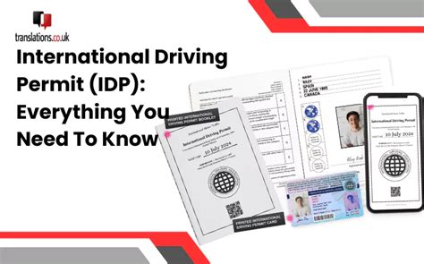 Pavyzdys, kaip atrodo International Driving Permit
