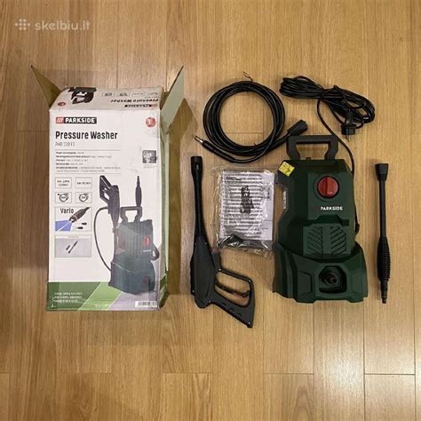 Schematinis aukšto slėgio plovyklos PARKSIDE® PHD 170 E3 veikimo principas