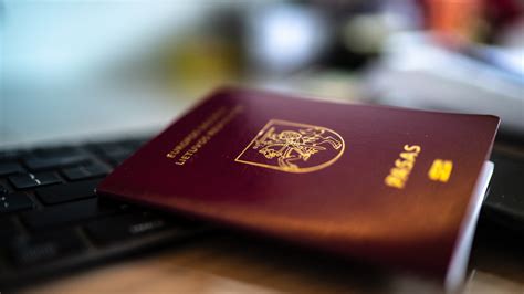 Teminė nuotrauka: Asmens dokumentų išdavimo procedūra