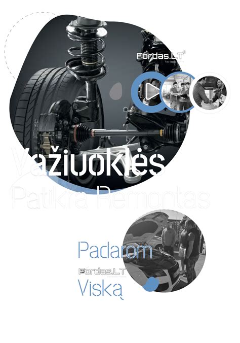 Teminis Ford automobilio važiuoklės komponentų schemos brėžinys