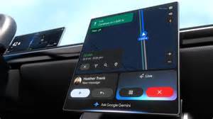 Android Auto funkcijų demonstracija