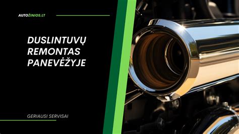 Įvairių gamintojų duslintuvų palyginimas (infografika)