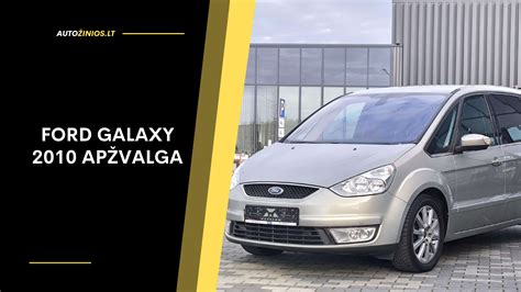 Ford Galaxy ketvirtos kartos interjero nuotrauka