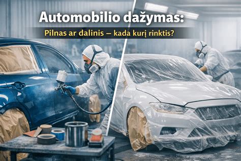 Infografika, vaizduojanti skirtingus automobilio apklijavimo tipus (pilnas, dalinis, apsauginis)