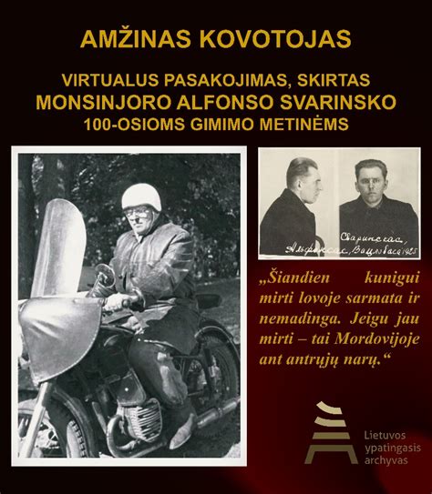 portretas kunigo Alfonso Svarinsko