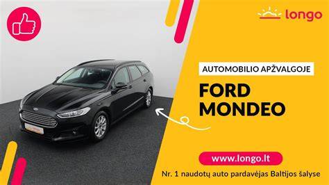Infografika: Ford Mondeo naudotų automobilių pasirinkimo ypatumai