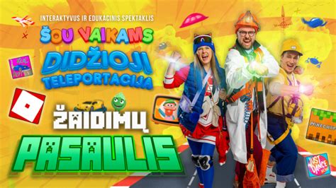 Interaktyvus Kempiniuko Plačiakelnio žaidimų pasaulis