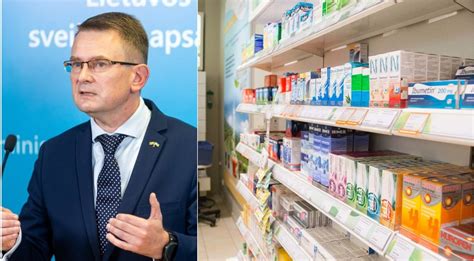 Teminė nuotrauka, vaizduojanti vaistininką, konsultuojantį pacientą dėl vaistų vartojimo