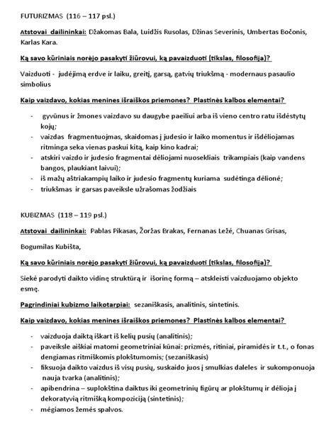 Chronologinė schema: Pablo Picasso kūrybos periodai (mėlynasis, rausvasis, Afrikos, kubizmas, neoklasicizmas ir siurrealizmas)