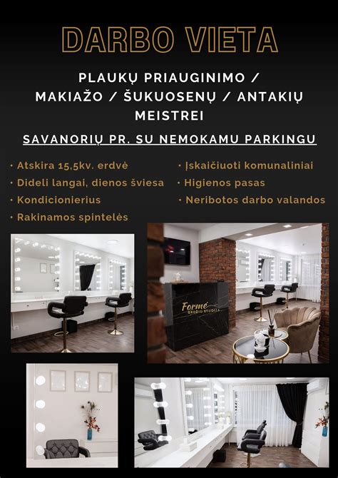 kirpejos ir manikiurininkes darbo vieta su klientu