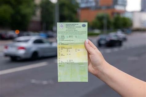 Pavyzdys: vairuotojo pažymėjimas, automobilio registracijos liudijimas, draudimo polisas
