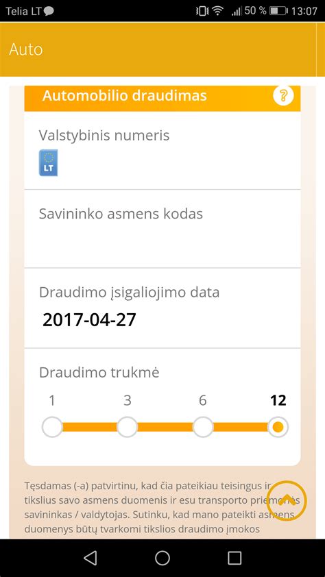 Teminis automobilio draudimo nuotrauka