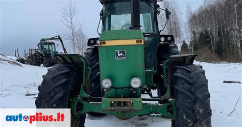 Lietuvoje populiarūs naudoti traktoriai: John Deere, New Holland, Massey Ferguson