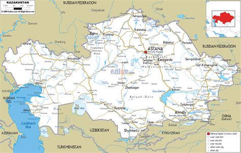 žemėlapis, rodantis Kazachstano ir Europos logistikos ryšius