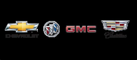 Infografika, rodanti GM prekės ženklų (Chevrolet, Buick, GMC, Cadillac) pasiskirstymą pagal paskirtį ir rinkos segmentus