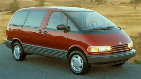 schema: pirmosios kartos Toyota Previa techninių charakteristikų ir variklių išdėstymo apžvalga