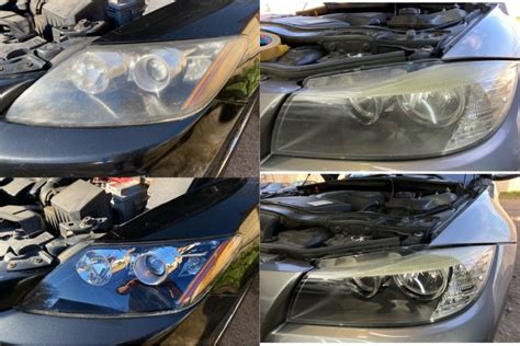 automobilio priekinių žibintų nuotrauka tamsoje
