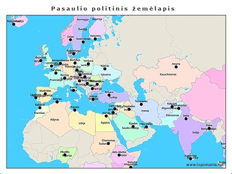 Žemėlapis su pažymėtomis automobilių detalių parduotuvėmis ir servisais Jonavos mieste