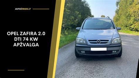 Opel Zafira automobilio išorė, vaizdas iš priekio ir šono