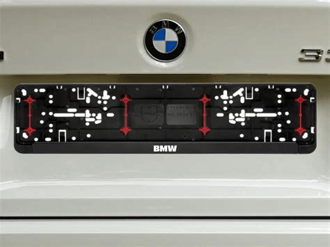 Krasta Auto numerių rėmelis su BMW logotipu