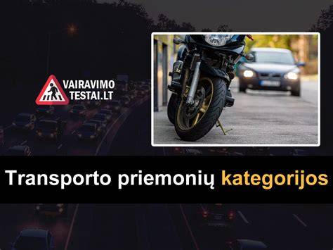 Infografika: pagrindinių transporto priemonių tipai ir jų paskirtis