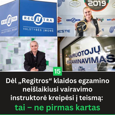 Sisteminės klaidos pranešimas „Regitros“ svetainėje