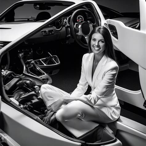 Sėkminga moteris automobilių pramonėje