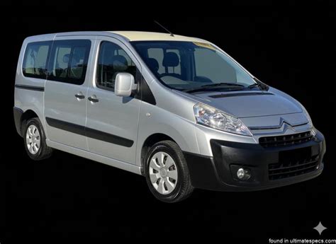 Citroen Jumpy 2007 m. krovinių skyriaus schema