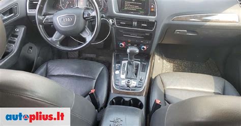 Naujausio modelio Audi Q5 salono interjeras