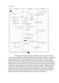 Schema, iliustruojanti prašymo (sutarties) patvirtinimo procesą.