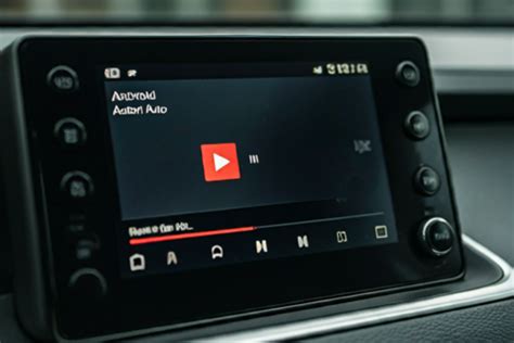 „Android Auto“ sąsajos pavyzdys automobilio ekrane