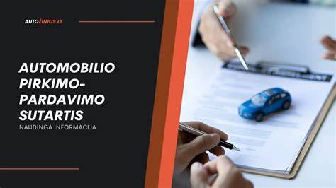 Infografika: Automobilio pirkimo procesas iš JAV
