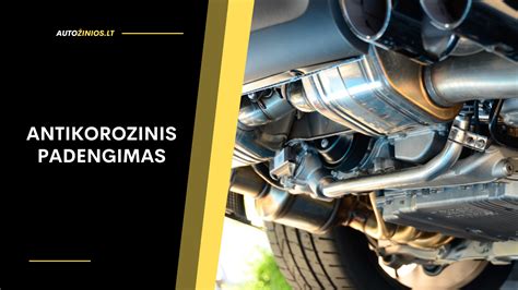 Tematinė nuotrauka, iliustruojanti automobilio antikorozinio padengimo procesą