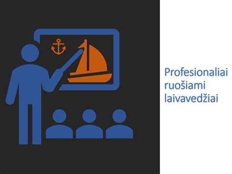 Laivavedžių kursų teorijos pamokos iliustracija