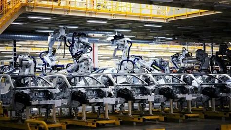 automobilių gamybos linija Kinijoje